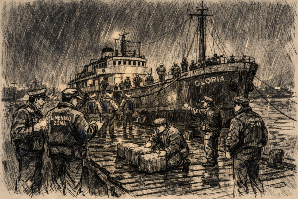 The ship from Persia